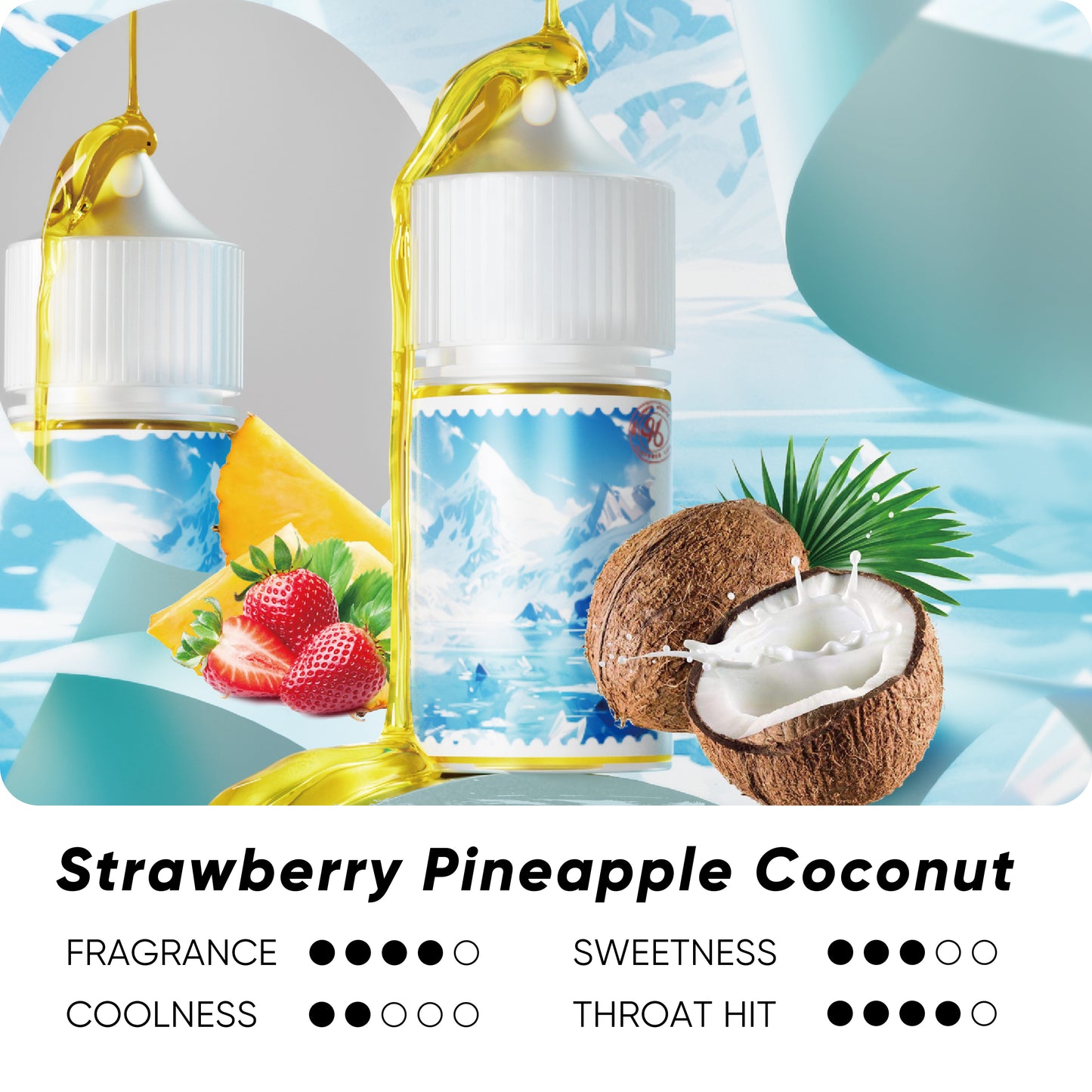 Strawberry Pineapple Coconut